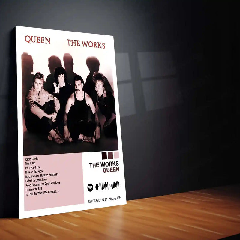 Queen Complete Collection | Set of 11 | Set of 8 | Set of 4 | Album Posters Metal Frames Rock Royalty. Stadium Anthems. Timeless Legends. - TURTLEWINGS 