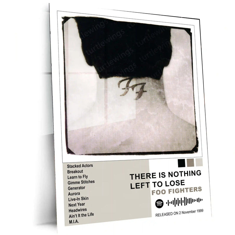Foo Fighters – Complete Album Collection | Set of 11 | Set of 8 | Set of 4 | Premium Metal Poster - TURTLEWINGS 