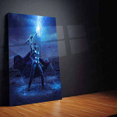 Thor Metal Poster – The Mighty God of Thunder 1 - TURTLEWINGS 