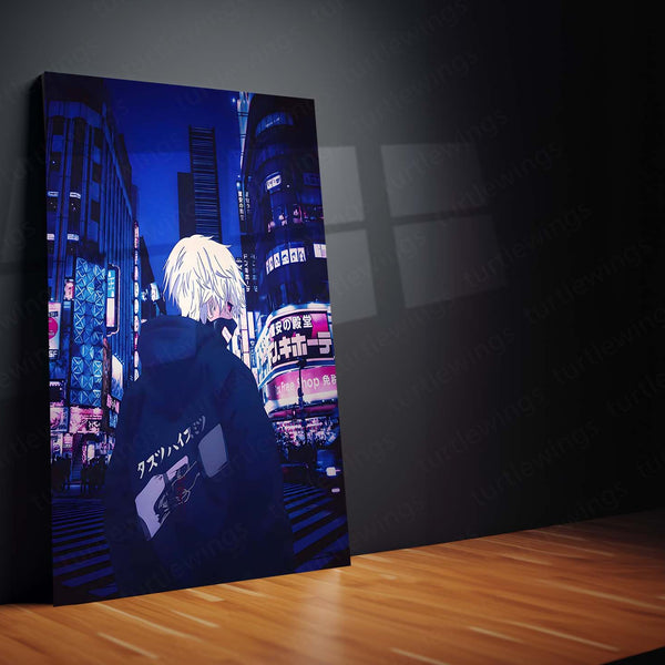 Anime Metal Poster | Tokyo Ghoul Metal Poster Collection | Dark Anime Wall Frame Décor 02