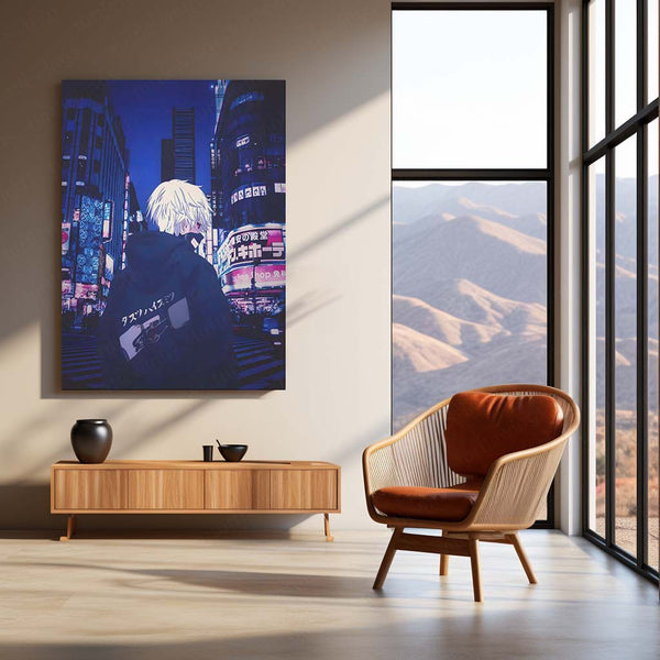 Anime Metal Poster | Tokyo Ghoul Metal Poster Collection | Dark Anime Wall Frame Décor 02