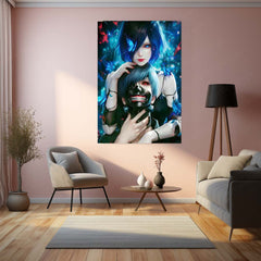 Anime Metal Poster | Tokyo Ghoul Metal Poster Collection | Dark Anime Wall Frame Décor 03