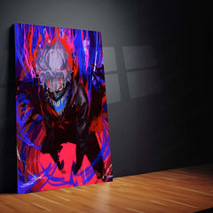 Anime Metal Poster | Tokyo Ghoul Metal Poster Collection | Dark Anime Wall Frame Décor 05