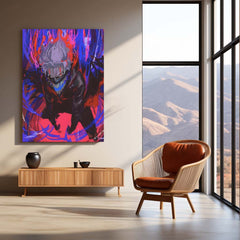 Anime Metal Poster | Tokyo Ghoul Metal Poster Collection | Dark Anime Wall Frame Décor 05