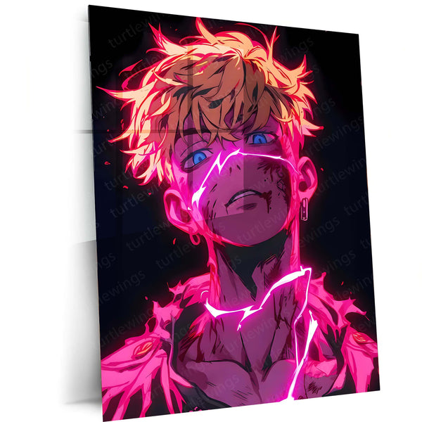 Anime Metal Poster | Tokyo Ghoul Metal Poster Collection | Dark Anime Wall Frame Décor 06