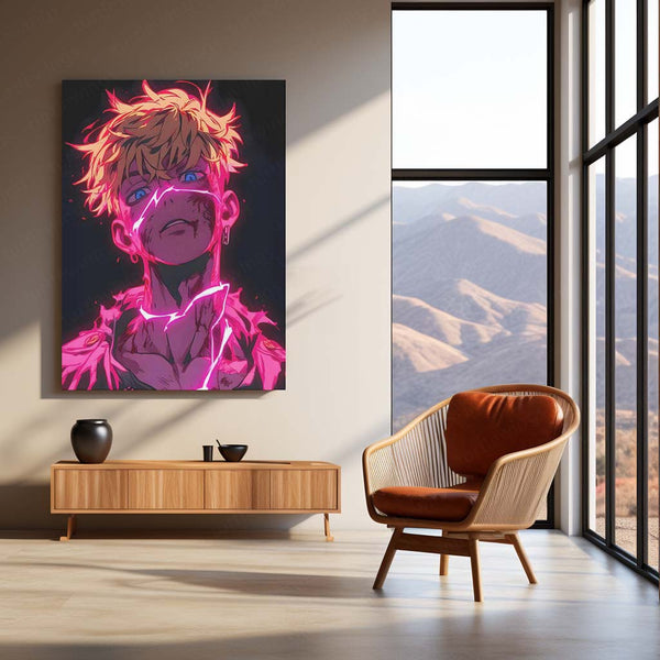 Anime Metal Poster | Tokyo Ghoul Metal Poster Collection | Dark Anime Wall Frame Décor 06