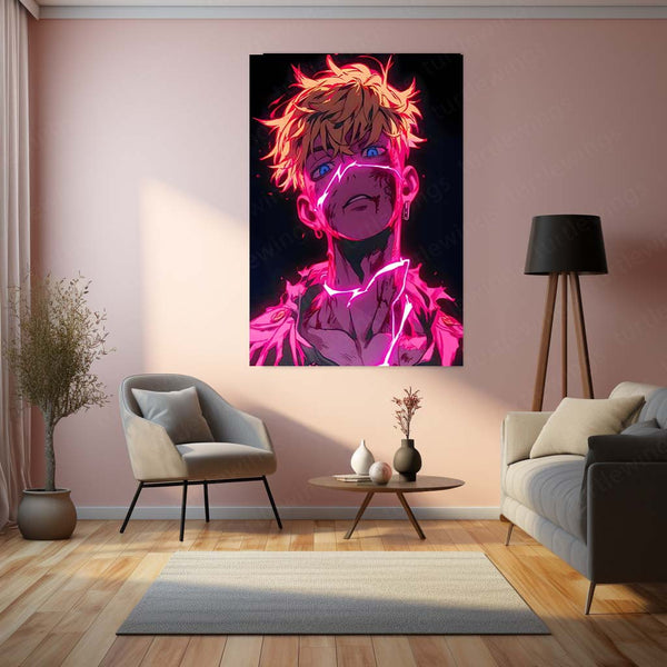 Anime Metal Poster | Tokyo Ghoul Metal Poster Collection | Dark Anime Wall Frame Décor 06