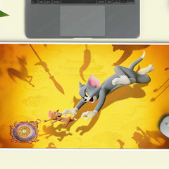 Tom and Jerry Deskmat – Classic Cartoon Duo Chase Art