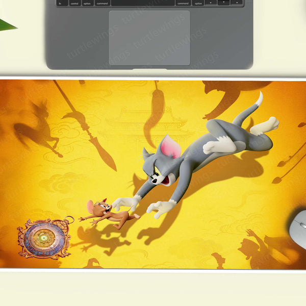 Tom and Jerry Deskmat – Classic Cartoon Duo Chase Art