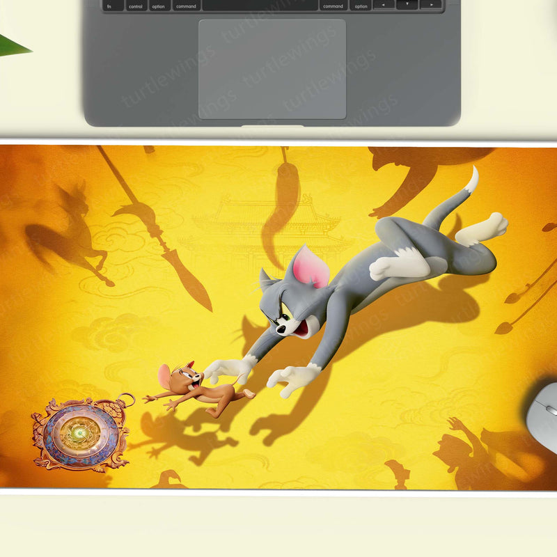 Tom and Jerry Deskmat – Classic Cartoon Duo Chase Art