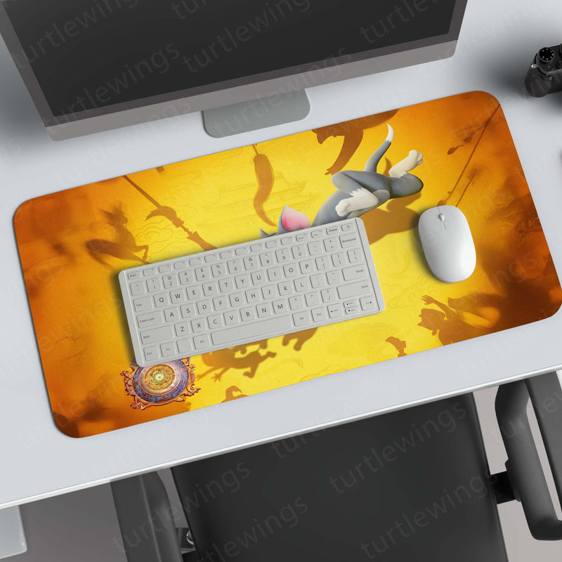 Tom and Jerry Deskmat – Classic Cartoon Duo Chase Art