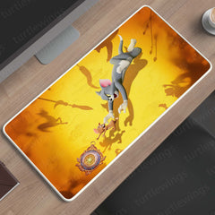 Tom and Jerry Deskmat – Classic Cartoon Duo Chase Art