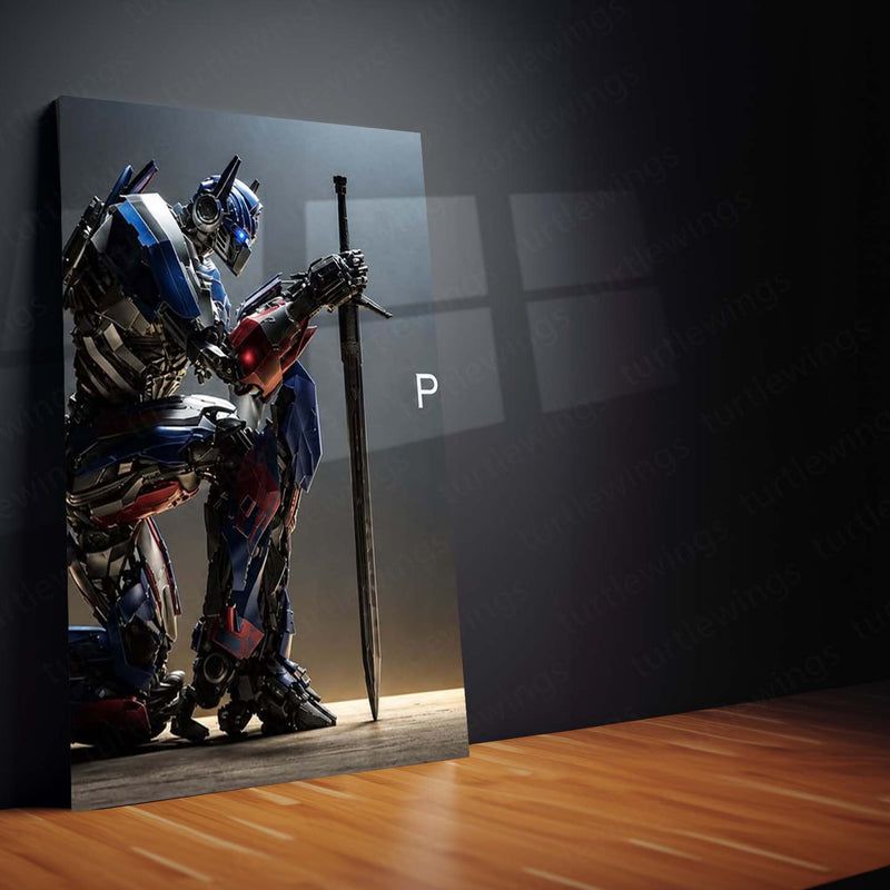 Movies & Series Metal Poster Set of 3 | Transformers | Optimus Prime Warrior Triptych Wall Art – product image 4