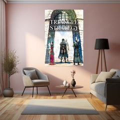 Game Metal poster | Triangle Strategy – Heroes of Norzelia Metal Frame