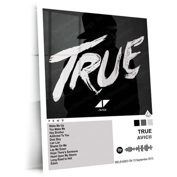 Avicii – Complete Album Collection | Set of 8 | Set of 4 | Premium Metal Poster Set