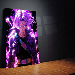 Anime Metal Poster | Trunks – Dragon Ball Future Warrior Metal Poster | Anime Wall Frame