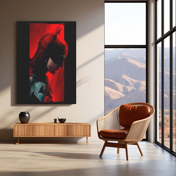 Vengeance – The Batman Metal Poster | DC Comics Gotham Wall Frame