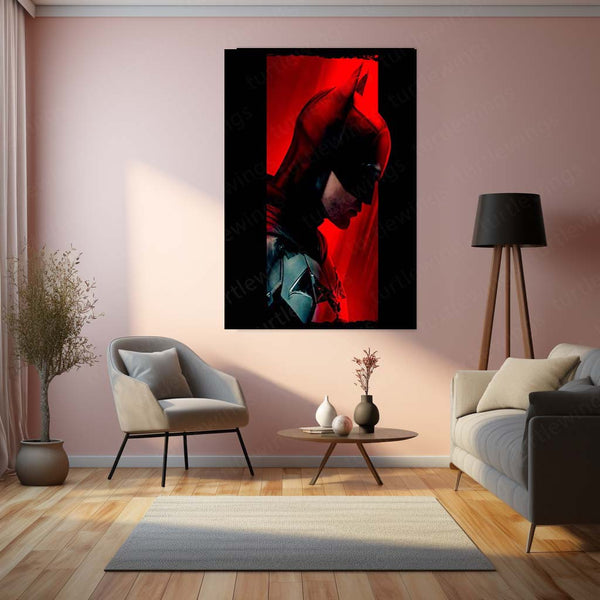 Vengeance – The Batman Metal Poster | DC Comics Gotham Wall Frame
