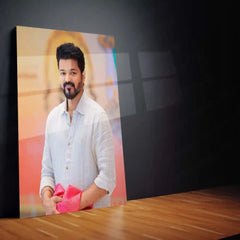 Vijay Thalapathy – Tamil Cinema Superstar Metal Poster | Tollywood Wall Frame 011