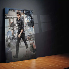 Vijay Thalapathy – Tamil Cinema Superstar Metal Poster | Tollywood Wall Frame 05
