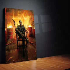 Vijay Thalapathy – Tamil Cinema Superstar Metal Poster | Tollywood Wall Frame 06