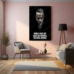Viking Ragnarok Metal Poster – The End of an Era, The Rise of Legends - TURTLEWINGS 