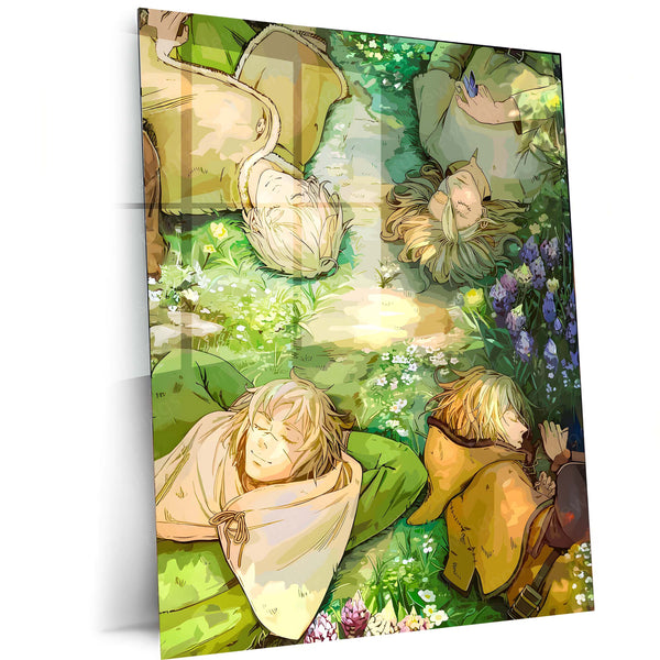 Anime Metal Poster | Vinland Saga – Thorfinn Manga Metal Poster | Viking Anime Wall Frame 03