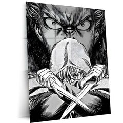 Anime Metal Poster | Vinland Saga – Thorfinn Manga Metal Poster | Viking Anime Wall Frame 05