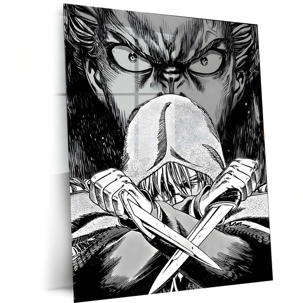 Anime Metal Poster | Vinland Saga – Thorfinn Manga Metal Poster | Viking Anime Wall Frame 05