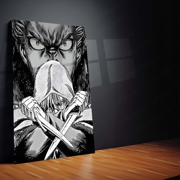 Anime Metal Poster | Vinland Saga – Thorfinn Manga Metal Poster | Viking Anime Wall Frame 05