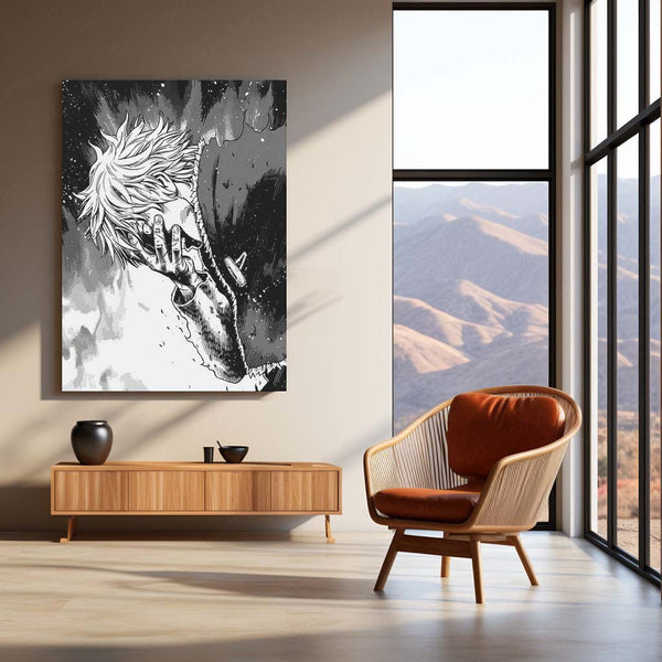Anime Metal Poster | Vinland Saga – Thorfinn Manga Metal Poster | Viking Anime Wall Frame 06