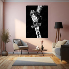 Anime Metal Poster | Vinland Saga – Thorfinn Manga Metal Poster | Viking Anime Wall Frame 04