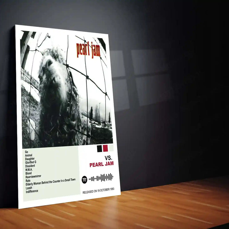 Pearl Jam Complete Collection | Set of 11 | Set of 8 | Set of 4 | Album Posters Metal Frames Grunge Legacy. Raw Emotion. Seattle Sound Forever. - TURTLEWINGS 