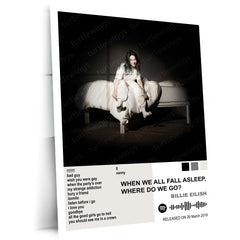 Billie Eilish – Complete Album Collection | Set of 6 | Set of 4 |Premium Metal Poster Set
