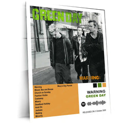 Green Day – Complete Album Collection | Set of 11 | Set of 8 | Set of 4 | Premium Metal Poster - TURTLEWINGS 