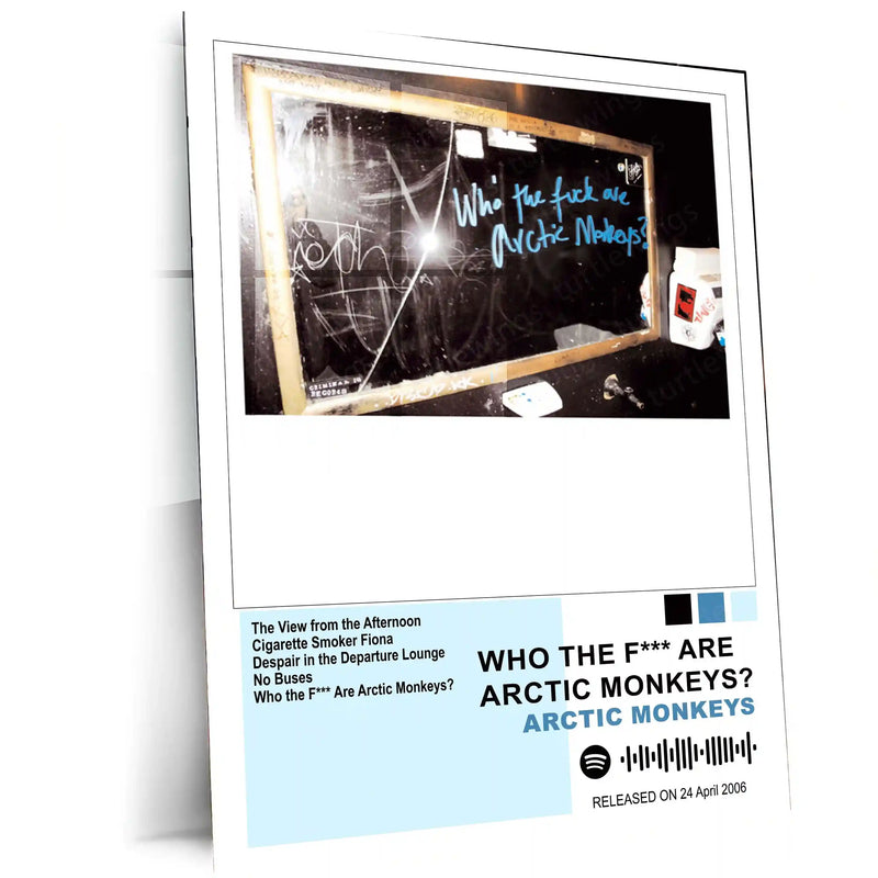 Arctic Monkeys Complete Collection | Set of 11 | Set of 8 | Set of 4 | Album Posters Metal Frames Indie Rock Evolution. Iconic Albums. Timeless Wall Aesthetic. - TURTLEWINGS 