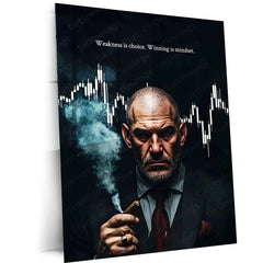 Winning Motivational Quote Metal Poster - TURTLEWINGS 