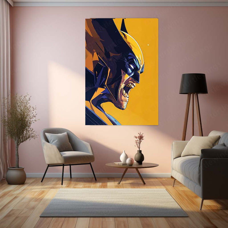 Wolverine Rage – Clawed Hero Metal Frame - TURTLEWINGS 