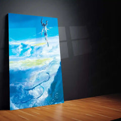 Makoto Shinkai Metal Frame | Aesthetic Anime Wall Art | Premium Metal Poster