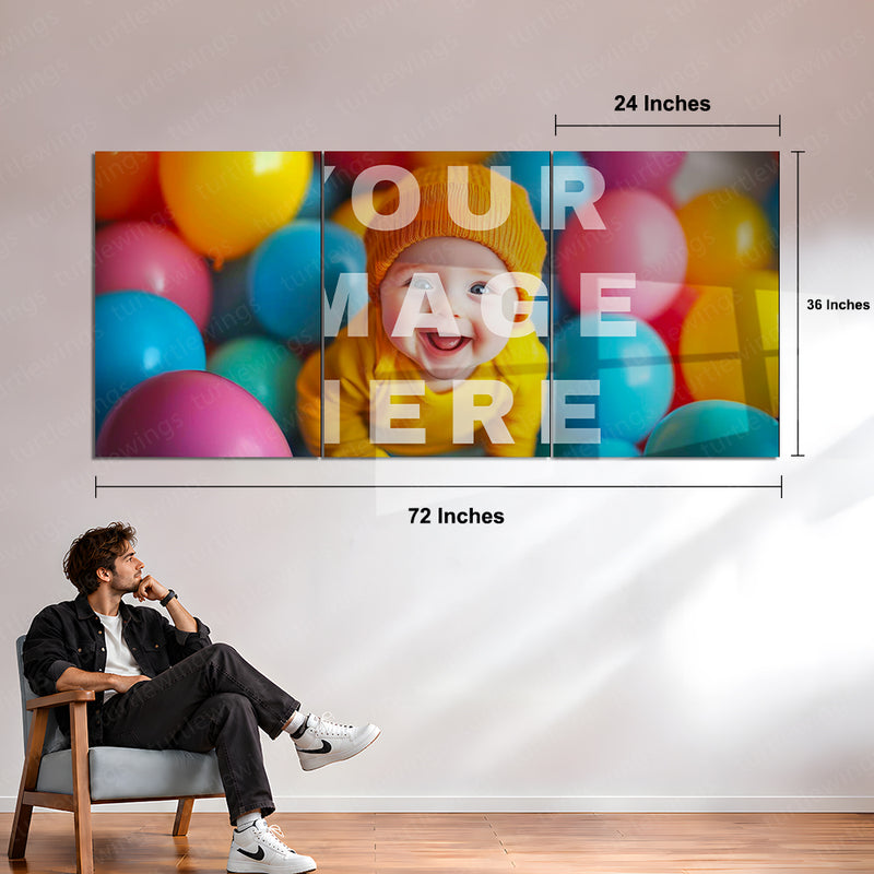 Custom Split Metal Photo Wall Art – Turn Your Photo Into 3, 4 or 9 Panel Wall Art