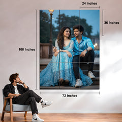 Custom Split Metal Photo Wall Art – Turn Your Photo Into 3, 4 or 9 Panel Wall Art
