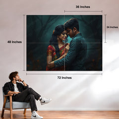 Custom Split Metal Photo Wall Art – Turn Your Photo Into 3, 4 or 9 Panel Wall Art