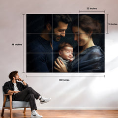 Custom Split Metal Photo Wall Art – Turn Your Photo Into 3, 4 or 9 Panel Wall Art