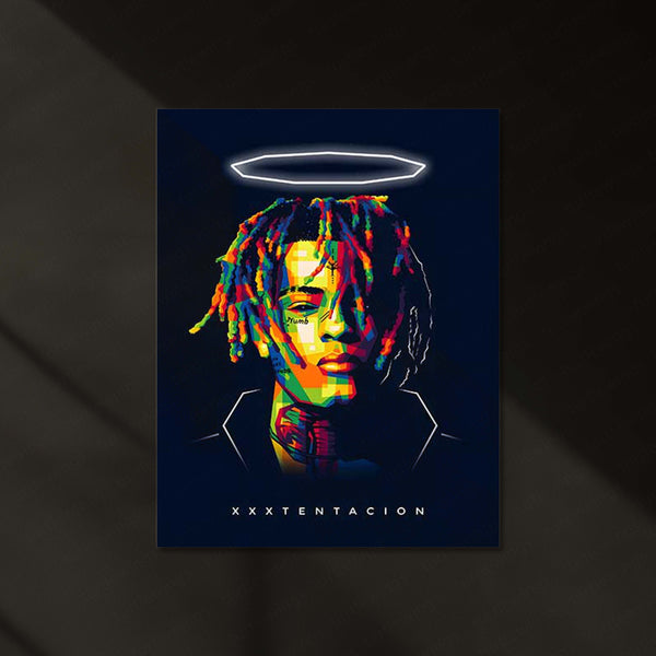 XXXTentacion – Eternal Legacy | Neon LED Metal Poster | Tribute to the Fallen Icon