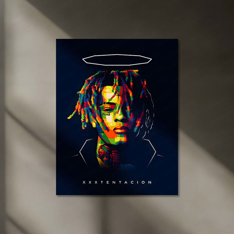 XXXTentacion – Eternal Legacy | Neon LED Metal Poster | Tribute to the Fallen Icon