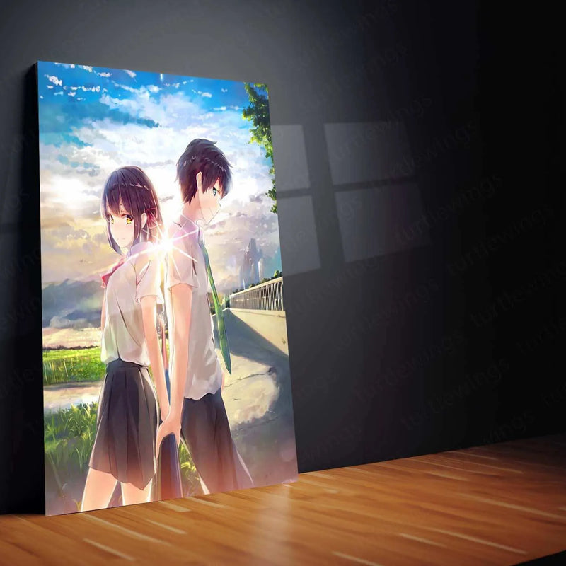 Your Name Metal Poster – A Timeless Anime Love Story 5 - TURTLEWINGS 