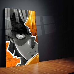 Anime Metal Poster Set of 3 | Zenitsu Agatsuma Thunder Breathing 7th Form Triptych Wall Art