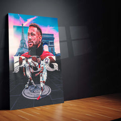 Zlatan Ibrahimović – Sweden National Team Tribute Art | Swedish Legend Metal Poster Frame