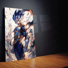 VEGETA – DbZ Metal Poster 6 - TURTLEWINGS 