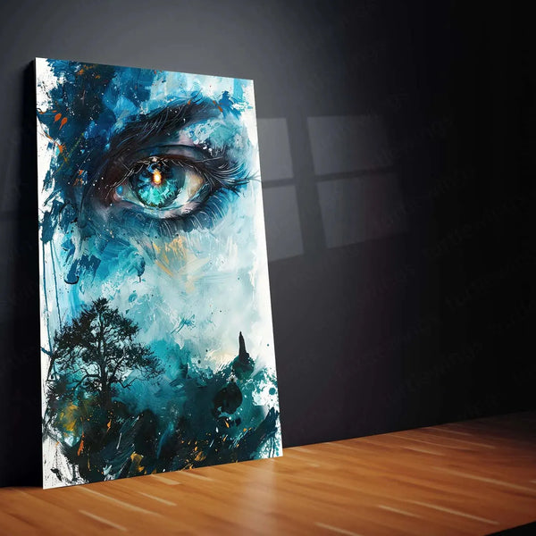 Abstract Metal Poster – Modern & Artistic Wall Decor